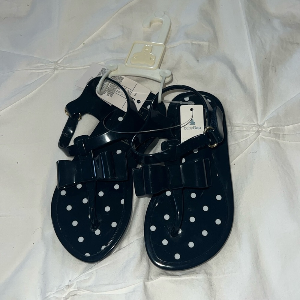 NWT - BabyGap Bow Jelly Sandals